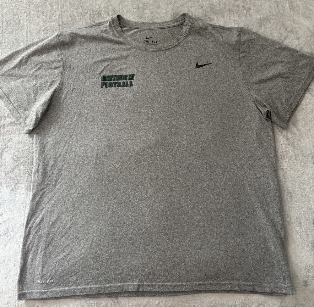 Dartmouth Big Green Nike Dri-Fit Short Sleeve Shirt Men's Used XL